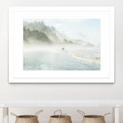 Suhrie - Catching the Morning Surf by 1X on GIANT ART - blue landscape