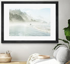 Suhrie - Catching the Morning Surf by 1X on GIANT ART - blue landscape