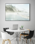 Suhrie - Catching the Morning Surf by 1X on GIANT ART - blue landscape