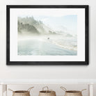 Suhrie - Catching the Morning Surf by 1X on GIANT ART - blue landscape