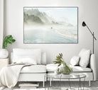 Suhrie - Catching the Morning Surf by 1X on GIANT ART - blue landscape