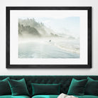 Suhrie - Catching the Morning Surf by 1X on GIANT ART - blue landscape