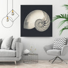 Shell I by YK Studio on GIANT ART - beige nautical