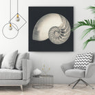 Shell I by YK Studio on GIANT ART - beige nautical