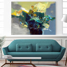 United by Fiona Hoop on GIANT ART - yellow abstract