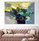 United by Fiona Hoop on GIANT ART - yellow abstract