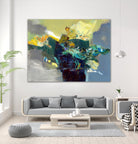 United by Fiona Hoop on GIANT ART - yellow abstract