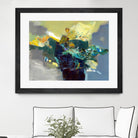 United by Fiona Hoop on GIANT ART - yellow abstract