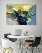 United by Fiona Hoop on GIANT ART - yellow abstract