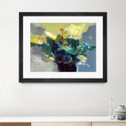 United by Fiona Hoop on GIANT ART - yellow abstract