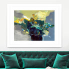 United by Fiona Hoop on GIANT ART - yellow abstract