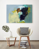 Absence by Fiona Hoop on GIANT ART - yellow abstract