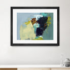 Absence by Fiona Hoop on GIANT ART - yellow abstract