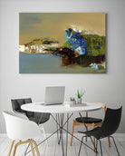 Make Room by Fiona Hoops on GIANT ART - blue abstract