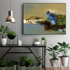 Make Room by Fiona Hoops on GIANT ART - blue abstract