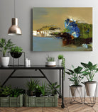 Make Room by Fiona Hoops on GIANT ART - blue abstract