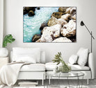 Blue Water Through The Rocks by Acosta on GIANT ART - coastal photography