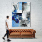 Mystic Bleu Abstract by Lanie Loreth on GIANT ART - bleu abstract
