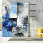 Mystic Bleu Abstract by Lanie Loreth on GIANT ART - bleu abstract