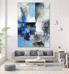 Mystic Bleu Abstract by Lanie Loreth on GIANT ART - bleu abstract