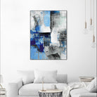 Mystic Bleu Abstract by Lanie Loreth on GIANT ART - bleu abstract