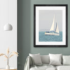 Sailing The Ocean by Kathy Mansfield on GIANT ART - coastal