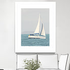 Sailing The Ocean by Kathy Mansfield on GIANT ART - coastal