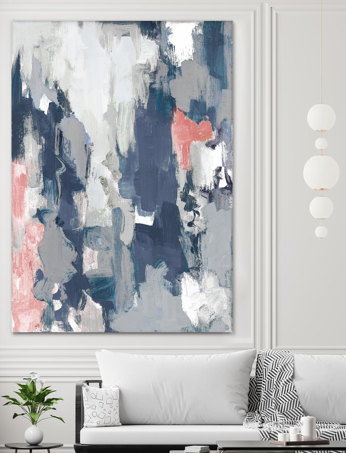 Blue Serenade Abstract by Lanie Loreth on GIANT ART - blue abstract