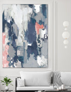 Blue Serenade Abstract by Lanie Loreth on GIANT ART - blue abstract