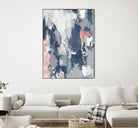 Blue Serenade Abstract by Lanie Loreth on GIANT ART - blue abstract