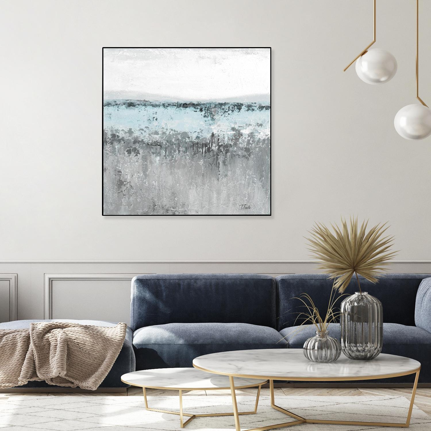 Antique Silver Contemporary II by Patricia Pinto on GIANT ART - abstract