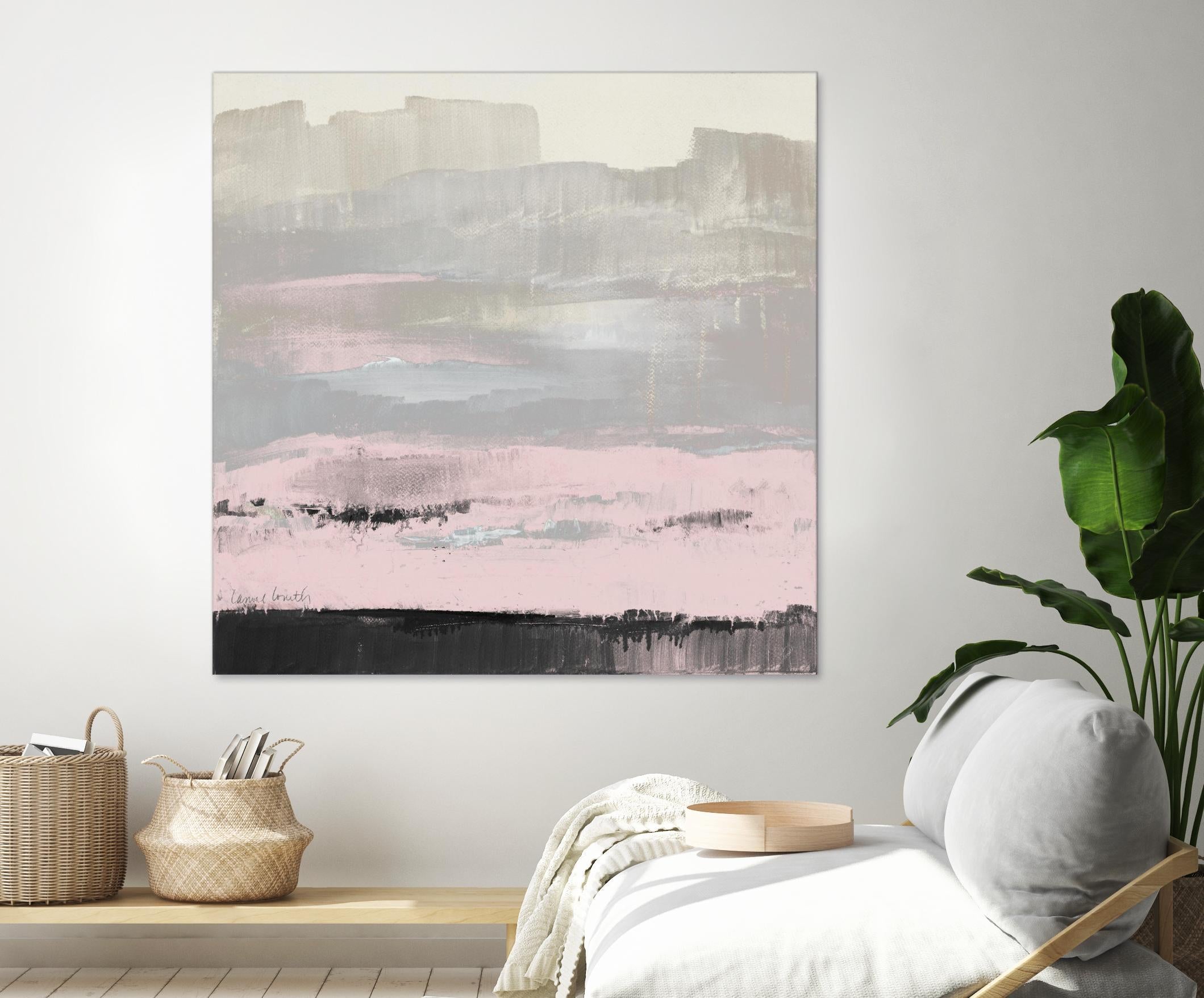 In the Distance (Pink) by Lanie Loreth on GIANT ART - abstract