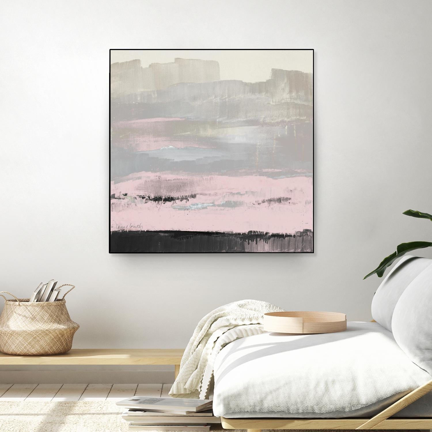 In the Distance (Pink) by Lanie Loreth on GIANT ART - abstract