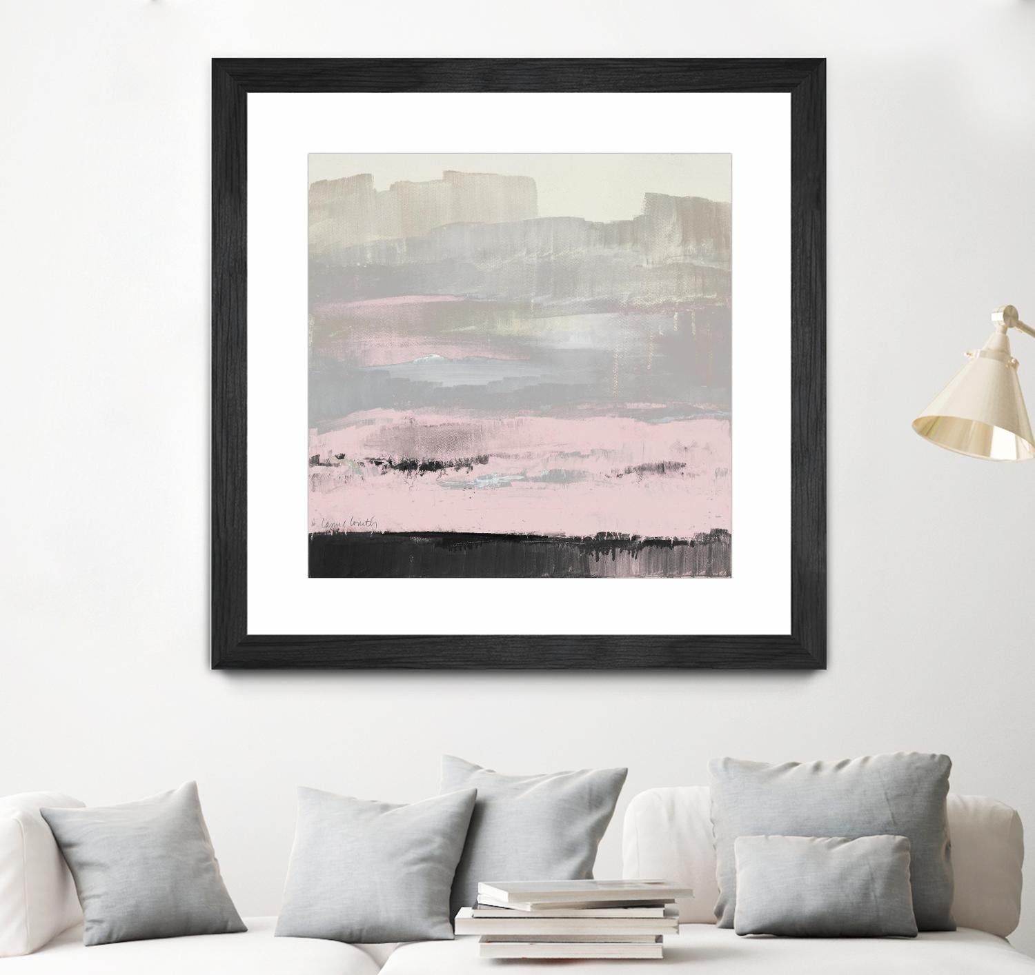 In the Distance (Pink) by Lanie Loreth on GIANT ART - abstract