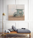 Whitewashed Lifeguard Stand by Susan Bryant on GIANT ART - coastal photography