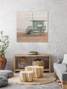 Whitewashed Lifeguard Stand by Susan Bryant on GIANT ART - coastal photography
