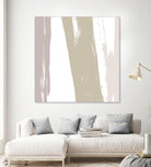 Gray Strokes I by Megan Morris on GIANT ART - abstract