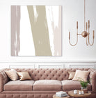 Gray Strokes I by Megan Morris on GIANT ART - abstract