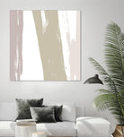 Gray Strokes I by Megan Morris on GIANT ART - abstract