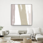 Gray Strokes I by Megan Morris on GIANT ART - abstract