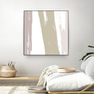 Gray Strokes I by Megan Morris on GIANT ART - abstract