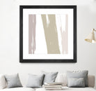 Gray Strokes I by Megan Morris on GIANT ART - abstract