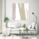 Gray Strokes I by Megan Morris on GIANT ART - abstract