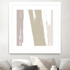 Gray Strokes I by Megan Morris on GIANT ART - abstract