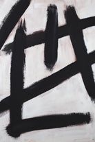 Ink Strokes by Walt Johnson on GIANT ART - black black & white