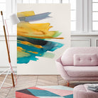 Amber Gold Vertical II by Lanie Loreth on GIANT ART - gold abstract