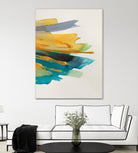 Amber Gold Vertical II by Lanie Loreth on GIANT ART - gold abstract