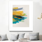 Amber Gold Vertical II by Lanie Loreth on GIANT ART - gold abstract