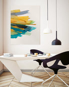 Amber Gold Vertical II by Lanie Loreth on GIANT ART - gold abstract