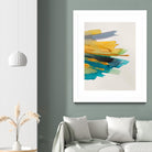 Amber Gold Vertical II by Lanie Loreth on GIANT ART - gold abstract